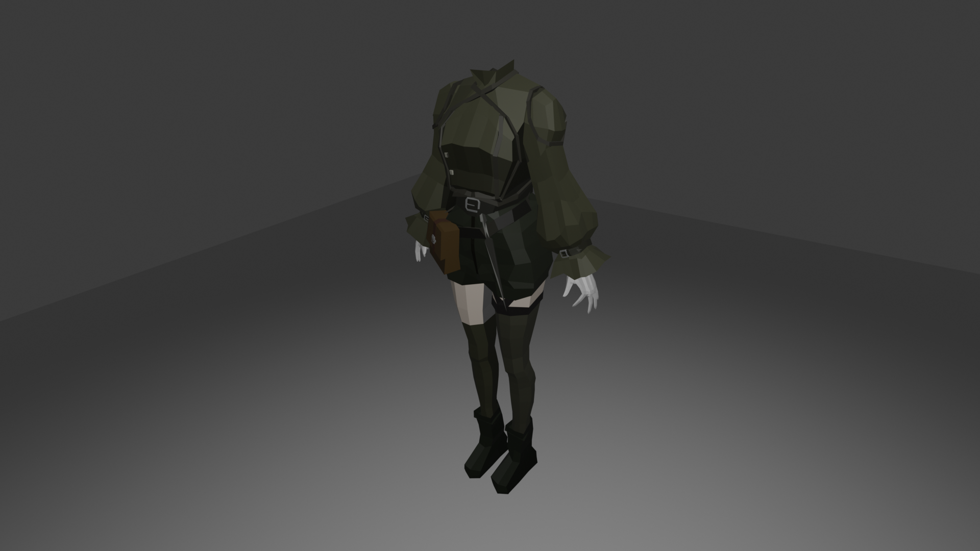 Headless character model